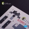 KELIK K72092 F-15D - interior 3D decals for FineMolds kit 1/72