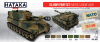 Hataka Hobby HTK-AS51 US Army paint set (MERDC camouflage) (8x17ml)