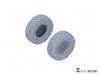 E.T. Model P35-131 KAMAZ-43509 Truck Sagged wheels & Spare Wheels for Zvezda kit 1/35