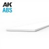 AK Interactive AK6706 STRIPS 0.25 X 5.00 X 350MM – ABS STRIP – 10 UNITS PER BAG