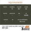 AK Interactive AK11423 Field Grey Base #2 (Grey Uniform) 17ml