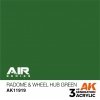 AK Interactive AK11919 RADOME & WHEEL HUB GREEN – AIR 17ml