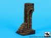 Black Dog D35072 Ruined entrance with stairs base 1/35