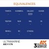 AK Interactive AK11179 ULTRAMARINE – STANDARD 17ml