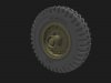 Panzer Art RE35-611 Fordson WOT 6 road wheels (AVON) 1/35