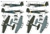 Hobby 2000 72075 Heinkel He 111 D ( HASEGAWA + CARTOGRAF + MASKI + WYDRUK 3D ) 1/72