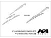 KA Models KA-24011 Windshield Wiper Type B Black Coated ( wycieraczki )1/24