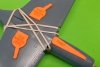 Omask 74827 P-39/P-400 Airacobra wheel bay plugs (for Eduard) 1/48