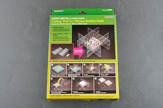 Trumpeter 09966 Casting Wall for Silicone Rubber Mold - Rulers, curves ...