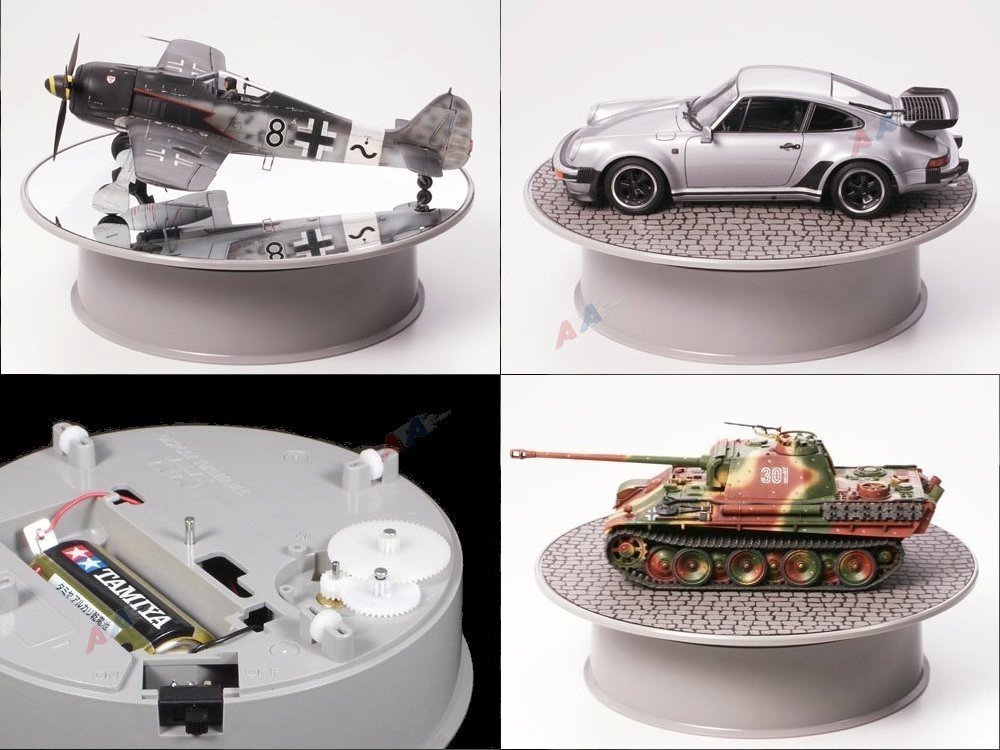 Tamiya 73001 Display Turntable - Gabloty, witryny, podstawki - Dodatki do  modeli