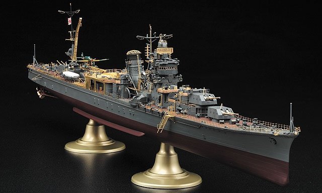 Hasegawa QG38 (72138) IJN Light Cruiser Agano Class Detail