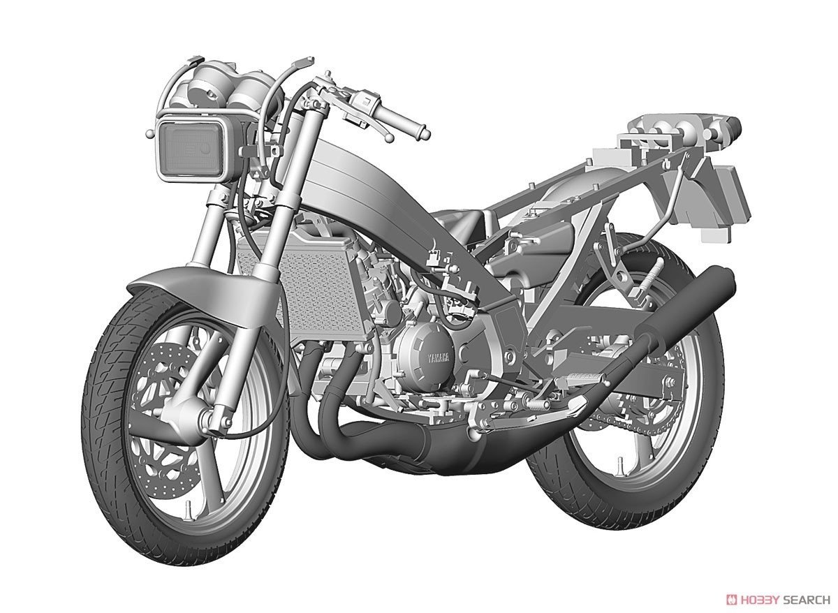Hasegawa 1/12 Bike Series Yamaha TZR250 (1KT) 1985 Model Kit
