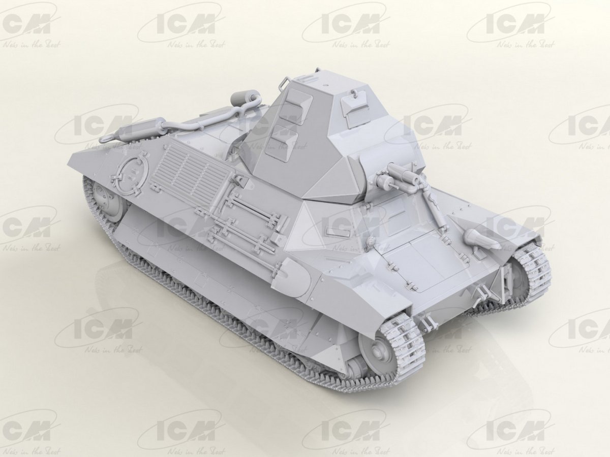 ICM 35337 FCM 36 French Light Tank in German Service 1 35 - until 1939 - 1  35 - Military vehicles and equipment
