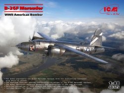 ICM 48325 B-26F Marauder WWII American Bomber 1/48 