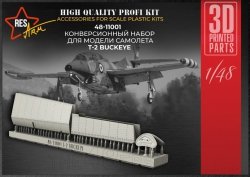 RESARM 48-11001 Conversion kit for T-2 BUCKEYE - Additions (3D resin printing) 1/48 