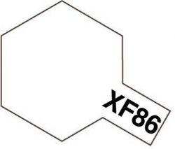 Tamiya XF-86 Flat Clear (81786) Acrylic paint 10ml 
