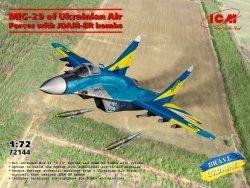 ICM 72144 MiG-29 with JDAM-ER bombs - Ukrainian Air Forces 1/72 