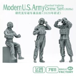 Magic Factory 7511 Modern U.S. Army Combat Vehicle Crew Set (2020s) 1/35 