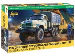 Zvezda 3706 Russian army truck ZIL-131 1/35 