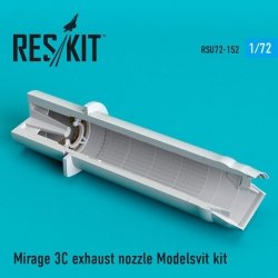 RESKIT RSU72-0152 Mirage 3C exhaust nozzle Modelsvit 1/72 