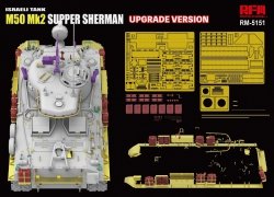 Rye Field Model 5151 M50 Mk2 Super Sherman Upgrade Version 1/35 