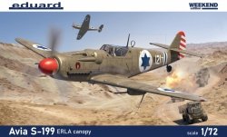 Eduard 7472 Avia S-199 ERLA canopy Weekend edition 1/72 