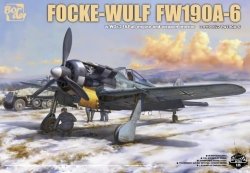 Border Model BF-003 Focke-Wulf Fw 190A-6 w/Wgr. 21 & Full engine and weapons interior 1/35 
