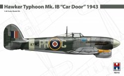 Hobby 2000 48045 Hawker Typhoon Mk. IB Car Door 1943 ( Hasegawa + CARTOGRAF + MASKI ) 1/48 