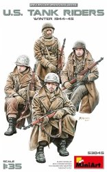 MiniArt 53045 U.S. Tank Riders (Winter 1944-45) 1/35 