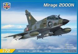 Modelsvit 72076 Mirage 2000N with ASMP cruise missile 1/72 