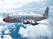Academy 12634 USAF C-118 Liftmaster 1/144