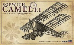 Hasegawa MU01 SOPWITH CAMEL F.1 (1:16)
