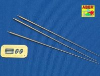 Aber R-26 German 2m antenna rods (set of 3 pcs.) (1:35)