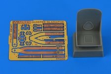 Aires 2252 Gloster Gladiator pilot seat 1/32 ICM