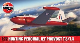 Airfix 02103A Hunting Percival Jet Provost T.3/T.4 1/72