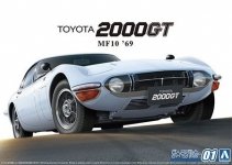 Aoshima 05729 Toyota 2000GT MF10 '69 1/24