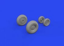 Eduard 648868 Mi-8MT wheels TRUMPETER 1/48