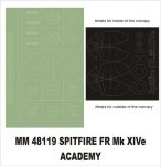 Montex MM48119 Spitfire FR Mk XIVe ACADEMY