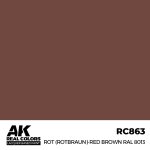AK Interactive RC863 Rot (Rotbraun)-Red (Red Brown) RAL 8013 17 ml
