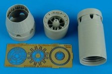 Aires 4556 Mirage 2000C/B/D/N exhaust nozzle - closed 1/48 KINETIC