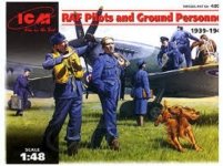 ICM 48081 Piloci i personel RAF (1:48)