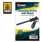 Ammo of Mig 8147 Browning M1919 with Mount 1/35