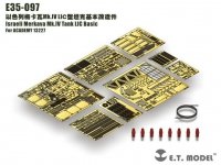 E.T. Model E35-097 Israel Merkava Mk.IV Tank LIC Basic (For ACADEMY 13227) (1:35)