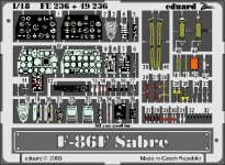 Eduard FE236 F-86F 1/48 Hasegawa