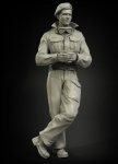 Panzer Art FI35-046 British RAC tank driver North Africa/Italy 1/35