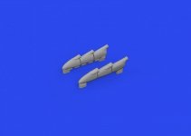 Eduard 648917 Hurricane Mk. II exhaust rounded PRINT Arma Hobby 1/48