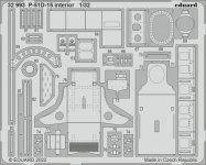 Eduard 32993 P-51D-15 interior REVELL 1/32