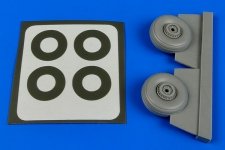 Aires 7316 C-47 Skytrain wheels paint masks 1/72 Airfix