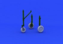 Eduard 648214 A-4E/ F wheels 1/48 (EDUARD, HASEGAWA)