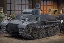 Hobby Boss 83804 German Pz.Kpfw.I Ausf.F (VK18.01)-Early (1:35)